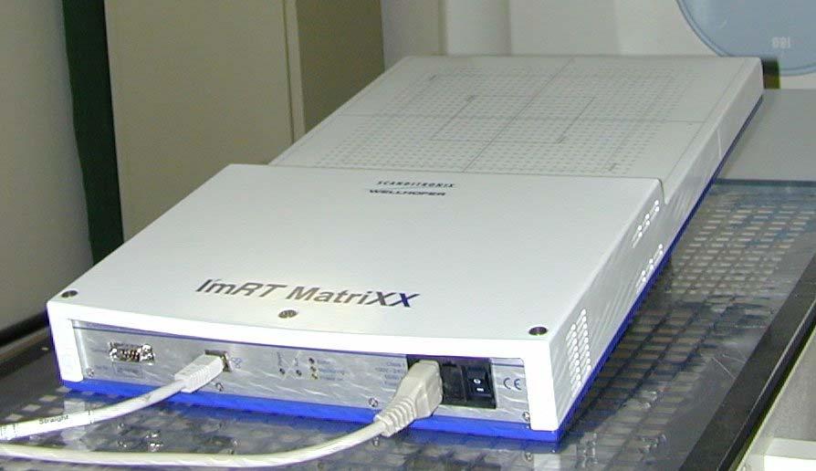 The prototype developed by INFN and University of Torino became a clinical dosimeter, I'mRT MatriXX, commercialized by Scanditronix-Wellhöfer