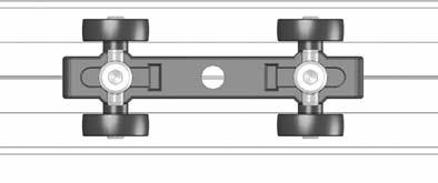 003 NUT M6 BREVETTATO 1 Inserimento del carrello in qualunque punto del