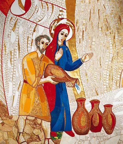 Il Santo Rosario meditato I misteri della Provvidenza Nel 1 mistero della Provvidenza contempliamo la madre di Gesù, presenza stabile per la