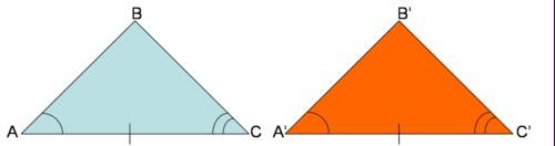 10. II criterio: se due triangoli hanno ordinatamente congruenti due angoli e il lato tra essi compreso allora sono 11.