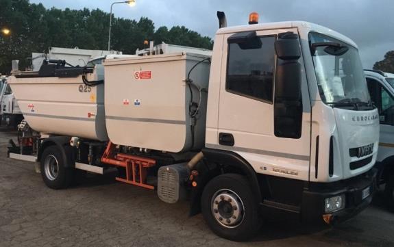 CCV137 IVECO 120EL22 T 2014 Allestito con bivasca FARID da 7m3