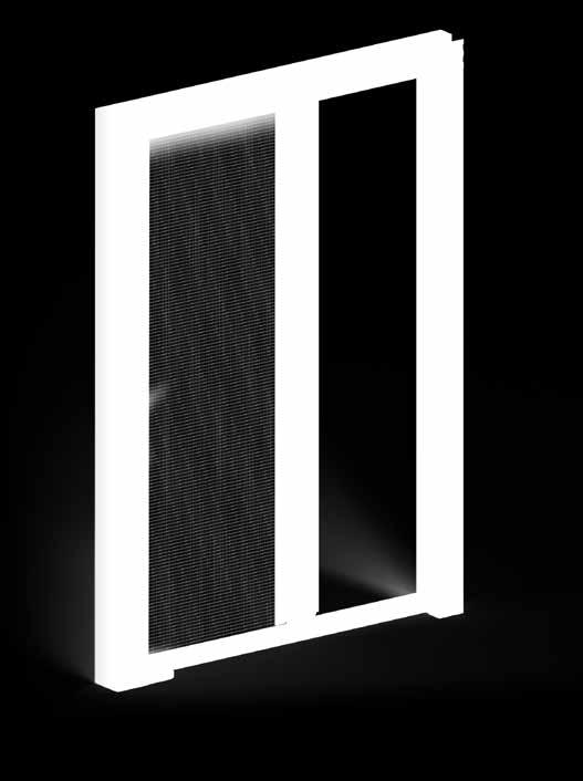 Specifica per porte-finestre in legno, può essere realizzata ad una o due ante; quest ultima è sempre fornita con chiusura a cricchetto (a richiesta senza cricchetto).