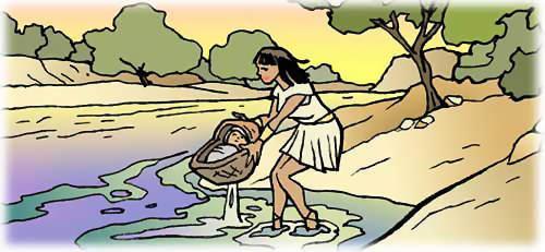 Poco dopo, la figlia del Faraone scese al fiume per fare