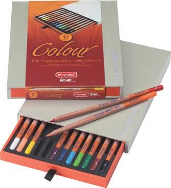 Matite colorate di qualità extra fine proposte in una gamma di colori perfettamente coordinati.