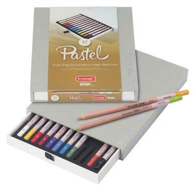 Matite pastello secco di qualità extra fine, in forma di matita proposte in una gamma di colori perfettamente coordinati.