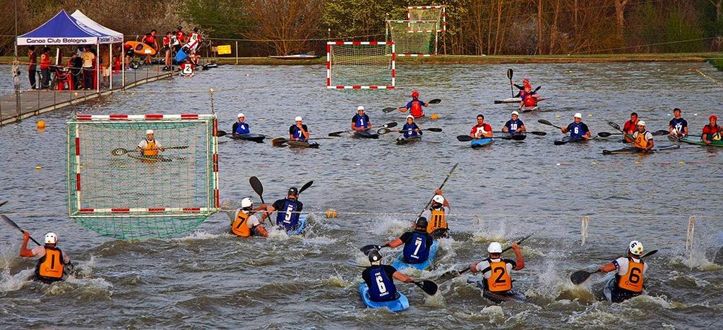 CANOA POLO 8 e 9 aprile - XVI Torneo Internazionale, indetto da International Canoe Federation Manifestazione