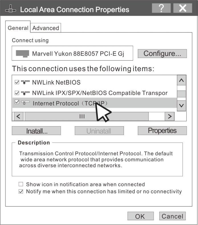 Fase 4: Selezionare Ottieni automaticamente un indirizzo IP e Ottieni indirizzo server DNS automaticamente e quindi fare clic su OK.