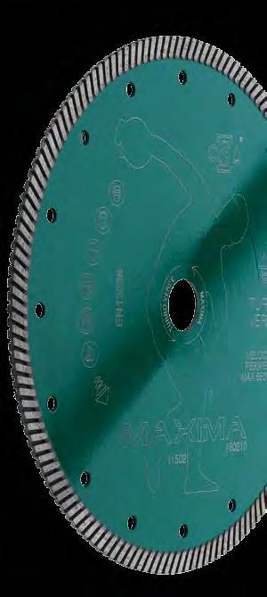 TURBO VERDE Un disco per tutte le occasioni: Turbo Verde taglia ogni tipo di materiale garantendo affidabilità e resistenza.