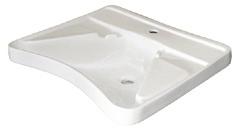 4 IDR SANITARI E AUSILI IDRAL LIFE DESCRIZIONE COLORE 0443736 Lavabo ergonomico serie EASY senza troppopieno, fissaggio