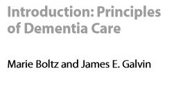 Dementia Care: Several principles deserve consideration when delivering care, developing programs or conducting research Dementia is a public health imperative Dementia care and support is about