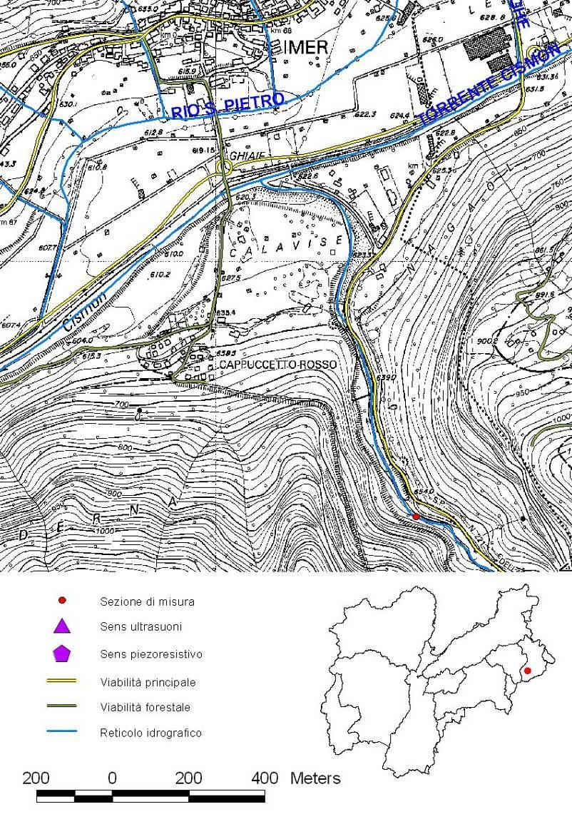 VAL NOANA CARATTERISTICHE GENERALI - SEZIONE DI INDAGINE BACINO IDRICO DI 1 LIVELLO Cismon SUPERFICIE BACINO 45,5 km 2 LOCALITÀ CORPO IDRICO GEOMETRIA SEZIONE CONDIZIONE SPONDE CONDIZIONE FONDO