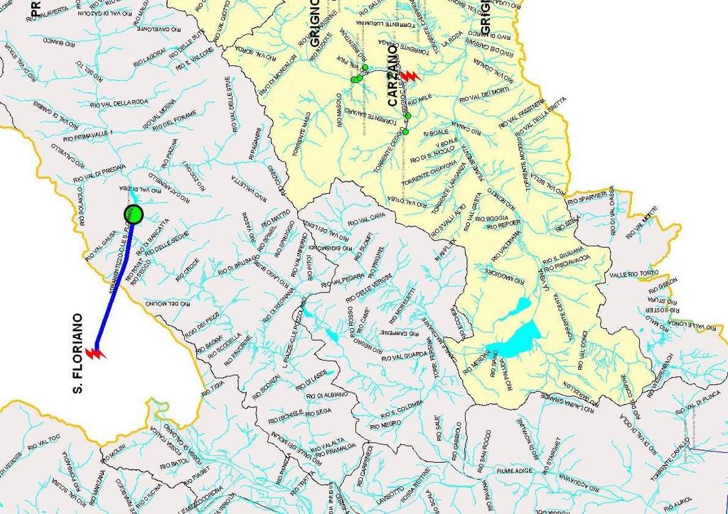 di presa e portate massime transitabili