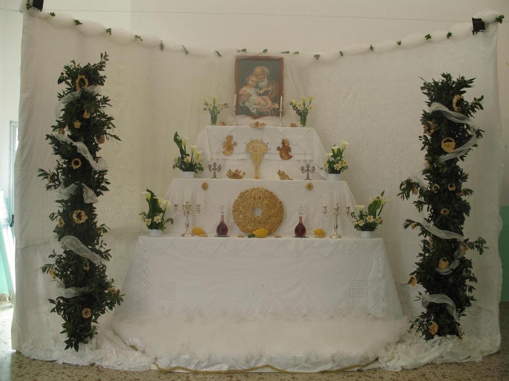 An altar made of artistic