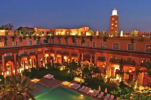 Les Jardins de La Koutoubia Inserito nella guida ufficiale dei Relais e dei Palazzi marocchini, questo prestigioso albergo permette ai