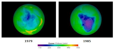 Il buco dell'ozono in Antartide (I) Nessuno aveva previsto che si sarebbe verificata una diminuzione così drammatica dei livelli di ozono nella stratosfera sopra l'antartide.