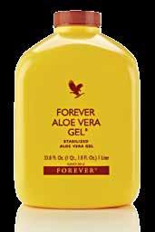 Le Bevande Forever Vera Gel art.15 La nostra Forever Aloe Vera Gel stabilizzata al 100%, ricca di elementi nutritivi, è un vero toccasana per il benessere di tutto l organismo.