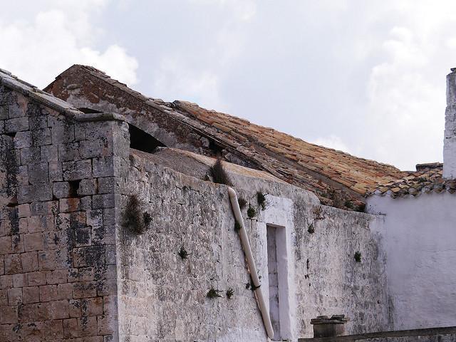 LA STRUTTURA E IL TETTO L interno è largo 6 metri e lungo 22; diversi pezzi d intonaco sopravvissuti al tempo e al susseguirsi dei