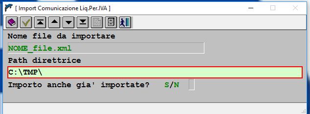 - C.2.6.2.4 Importazione da Telematico Con questa funzione è possibile importare file XML conformi alle specifiche tecniche che provengono da altre procedure.