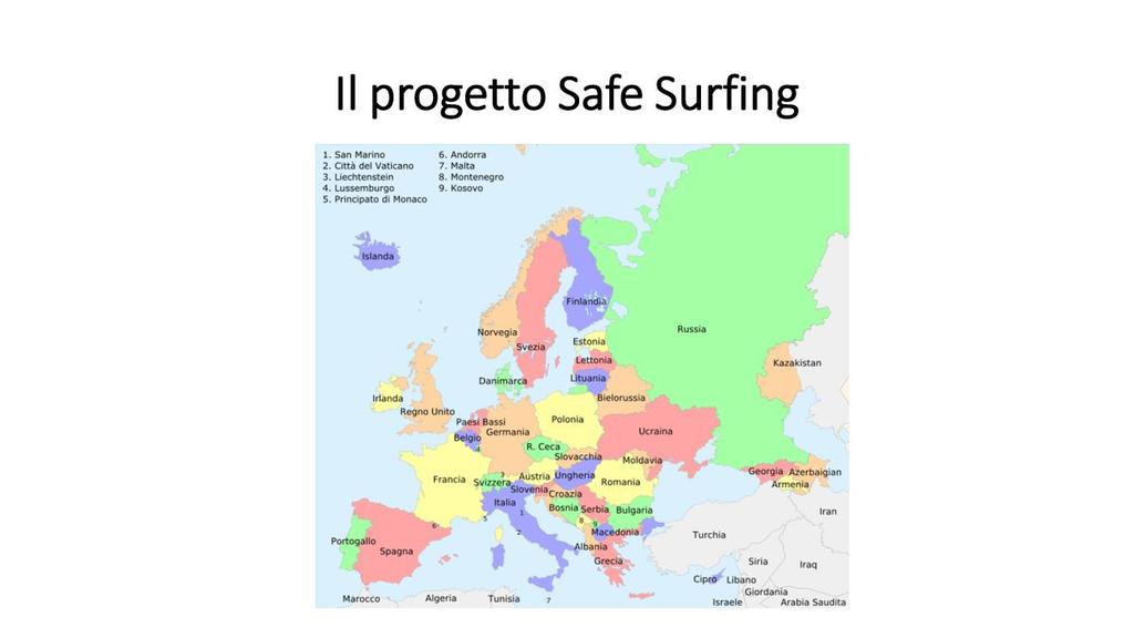 Formatore: Ciao a tutti, questa è la quinta sessione formativa del corso Safe Surfing.