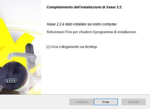 Installazione del software Xesar Manuale del sistema