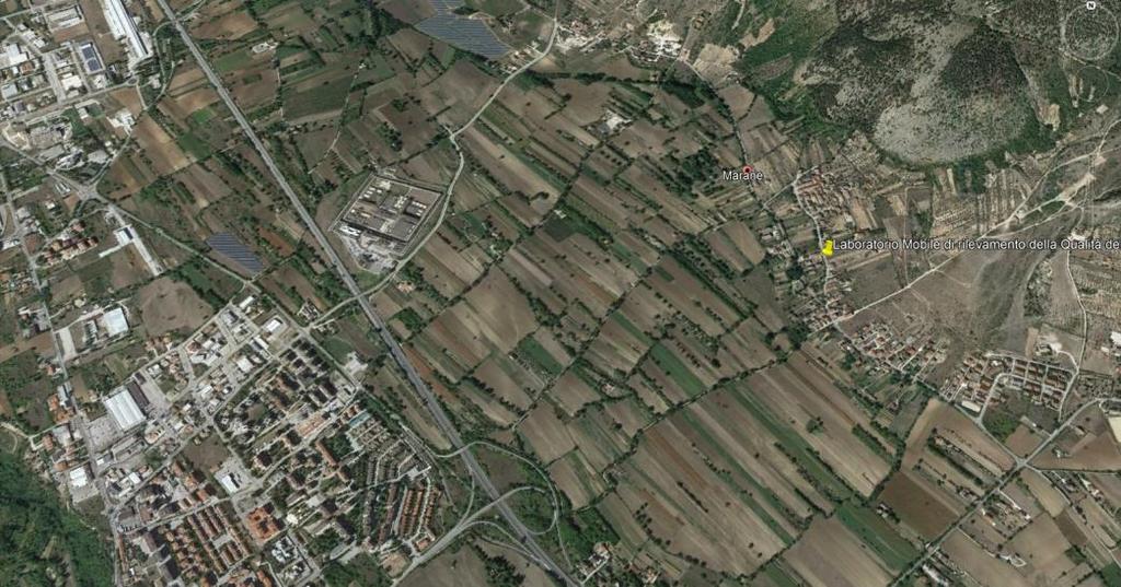 aria in loc. Marane frazione di Sulmona (Coordinate N 42.066647 E 13.944769).