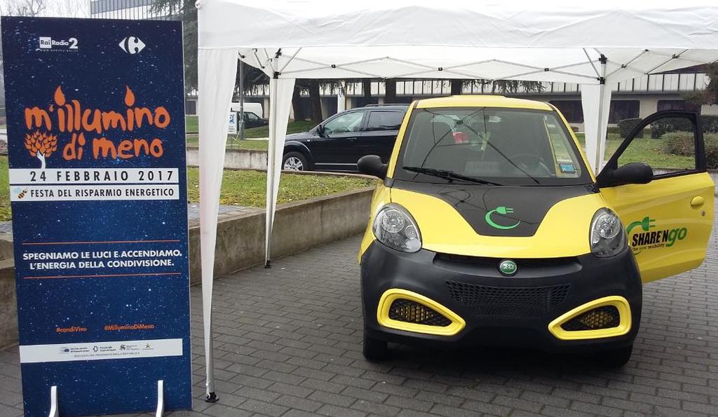 In Carrefour tutti coinvolti In occasione della giornata del risparmio energetico presso la sede di Carrefour