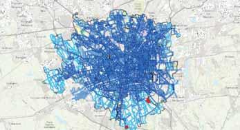 Gli interventi, dal momento della loro pianificazione sino alla loro messa in esercizio, possono essere visualizzati raccogliendo e visualizzando sul territorio le varie fasi previste per il loro