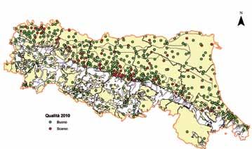 La nuova rete di monitoraggio delle (figura 1) risulta essere un ottimizzazione di quella già esistente, in quanto è stato possibile riutilizzare un gran numero di stazioni alle quali ne sono state