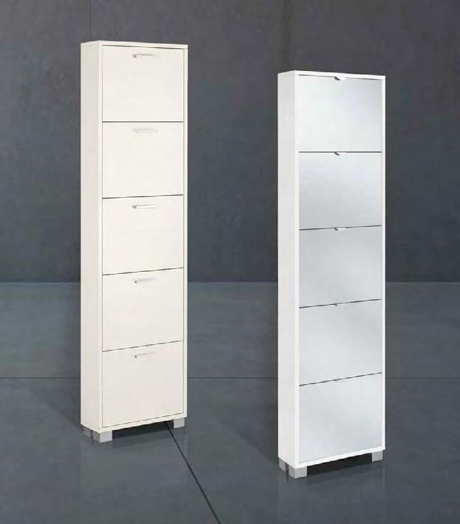 Shoe-rack with 5 folding doors 785sp Scarpiera 5 ante specchio / Shoe-rack