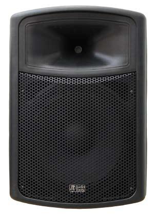 AL122BA Diffusore amplificato a 2 vie con filtro attivo Woofer da 12 e driver di compressione da 1.