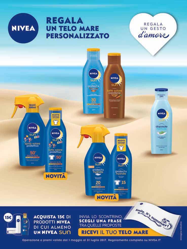 Spray Solare Bambini Nivea Sun SPF 50+ 15,70 10,99