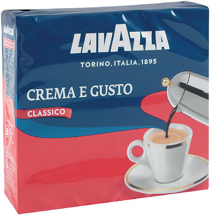 CAFFÈ CREMA&GUSTO LAVAZZA 2x250 g - 7,98