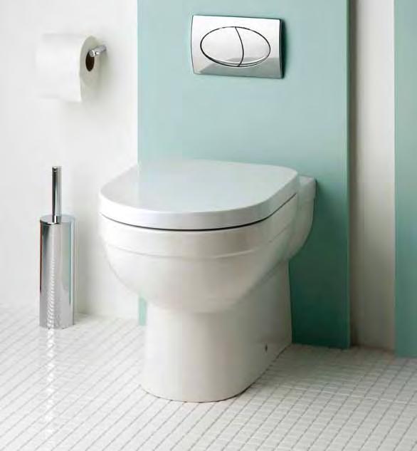 floor-standing back-to-wall bidet vaso a terra