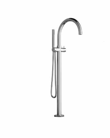 86 morphosis Rubinetteria vasca Rubinetteria vasca Rubinetteria vasca Rubinetteria lavabo Bath tapware Bath tapware Bath tapware Basin tapware Miscelatore bicomando. Bordo vasca 4 fori.