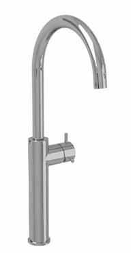 Miscelatore monocomando per bidet. Comando per saltarello. Single lever basin mixer.