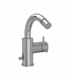 To be used with clic-clac waste. Wall-mounted twin lever basin mixer.