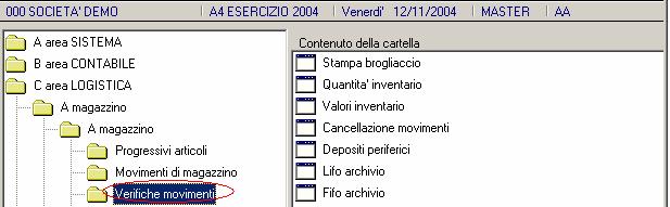 cliente scarico: codice del cliente dell ultimo movimento di scarico (viene aggiornato in automatico se sulla causale movimento c è Scarico = S).