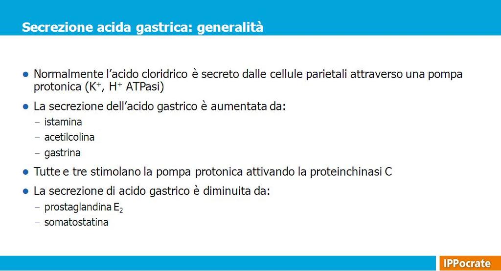 Focalizziamo ora l attenzione sull istamina, che agisce attraverso un meccanismo AMP ciclico-dipendente, sull acetilcolina, che agisce attraverso un