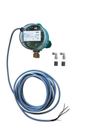 Comando della pompa/sistema di regolazione Smart 809 DDG 2, 100-250 Sensore per montaggio a parete per la regolazione modulante del numero di giri in funzione della differenza di pressione.