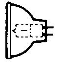 collegamento luce anulare # 5944, 230 V / 50-60 Hz, Lampada di ricambio.