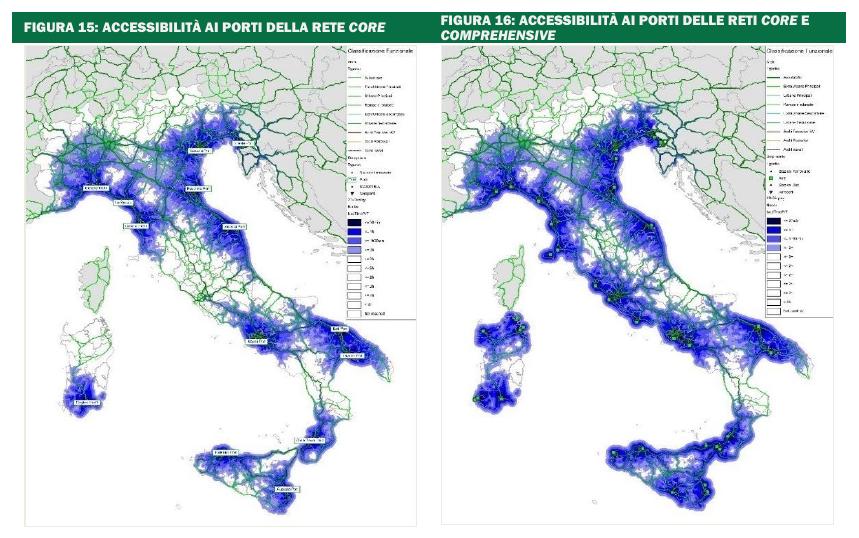 Accessibilità e competitività territoriale L infrastrutura portuale è a servizio non solo del sistema Toscano ma (potenzialmente)