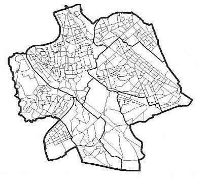 Sovrastrutture: regioni Regioni: struttura costruita su un vettoriale topologico poligonale con planar enforcement per rappresentare multipoligoni, composizioni gerarchiche, sovrapposizioni (ad