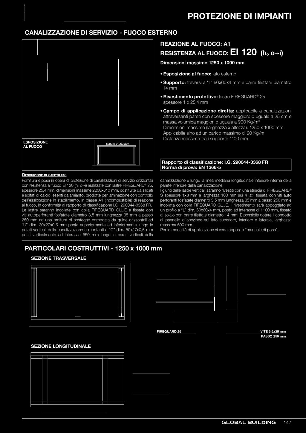 Rapporto di classificazione: I.G.