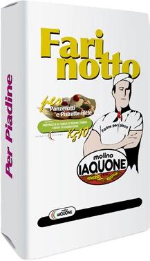 IAQUONE FARINOTTO TOP TRE PREPARATO AI 5 CEREALI Semola rimacinata di grano duro (Italia), farina di grano tenero tipo 0 di grani canadese