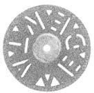 DISCHI DIAMANTATI NOBILFLEX ULTRA Un disco diamantato ultrasottile con una granulometria di diamanti extrafini, per separare e