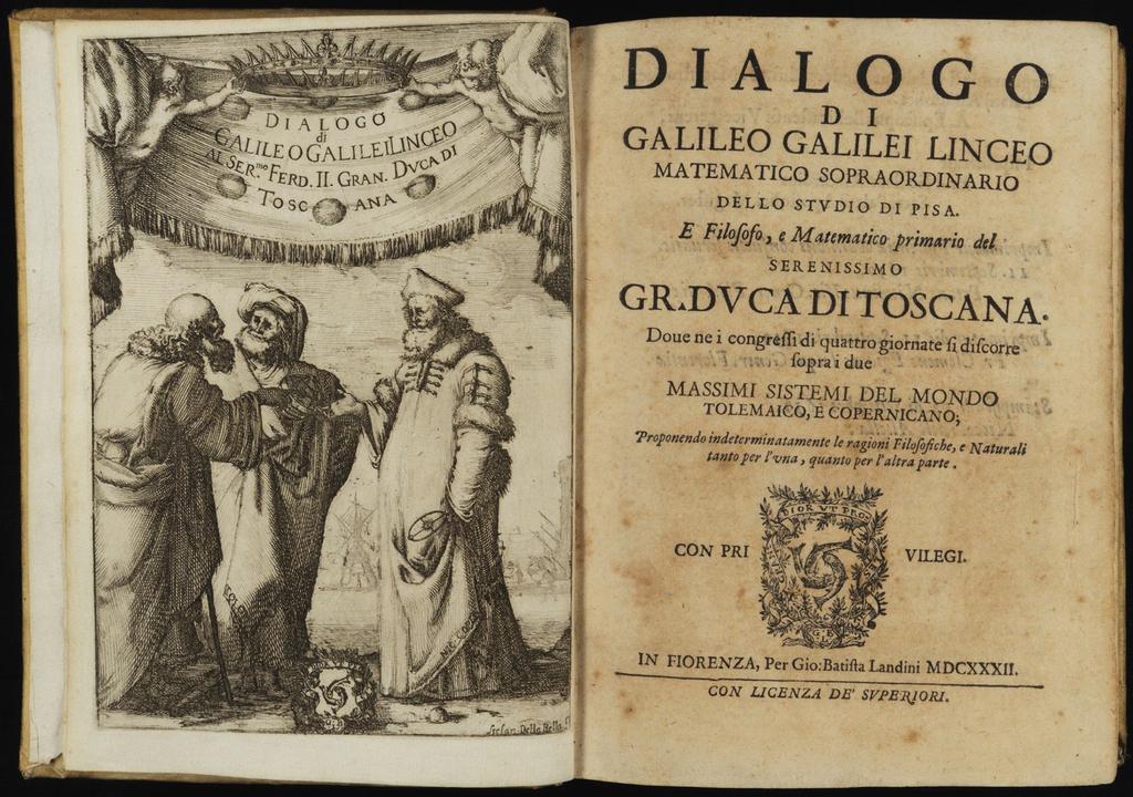 Galileo la rotazione terrestre e la caduta dei gravi (I) Galileo nella discussione tra tolemaici-aristotelici e copernicani-galileiani contenuta nel 'Dialogo.