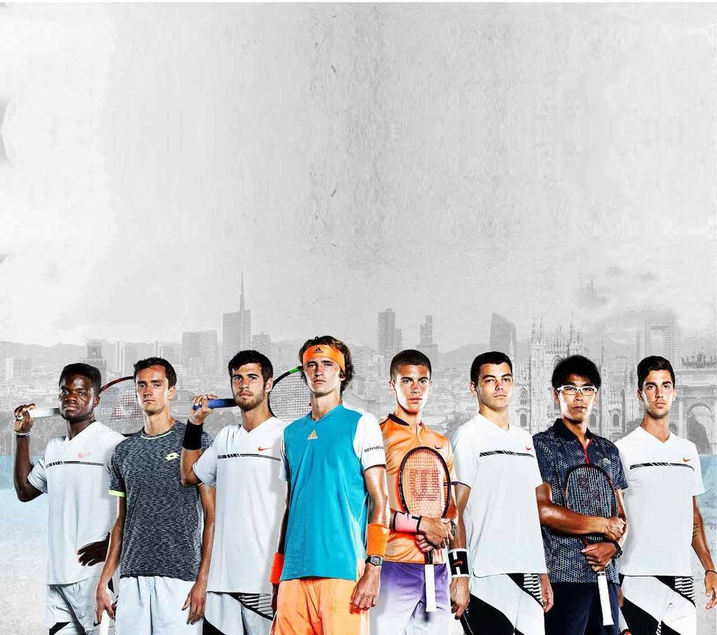 L evento Le Next Gen ATP Finals, che si svolgeranno dal 7 all'11 novembre a Milano, saranno l'occasione per ammirare i migliori giovani talenti presenti sul circuito sfidarsi in quello che sarà il