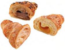 984* Assortimento di mini croissant, 4 varietà Contenuto: albicocca, lampone, noci e nocciola,