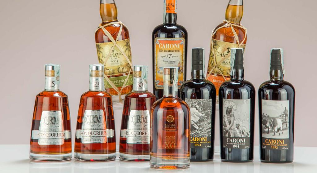 Rum Le più rare etichette di Rum selezionate da ogni angolo del mondo da