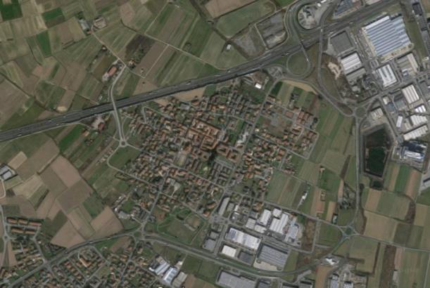 IL COMUNE Il comune di Grezzago è tagliato in direzione est-ovest dalla autostrada A4, al di sotto di questa infrastruttura si sviluppa il centro urbano del comune.